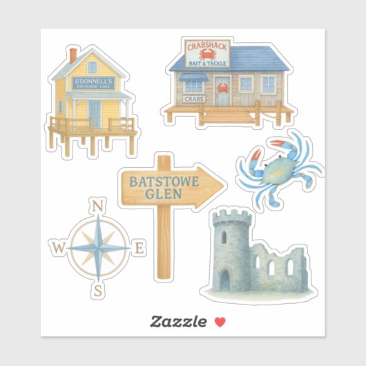 Marissa Caldwell onderzoekt Collectie #3 Sticker (Vel)