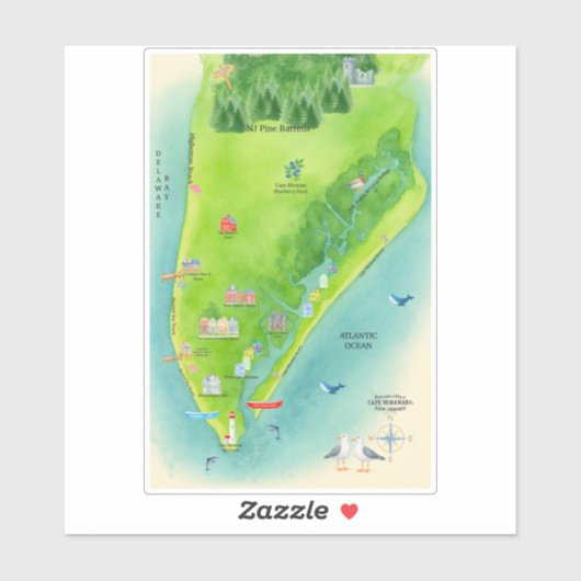 Marissa Caldwell onderzoekt Collectie #5 Sticker (Vel)