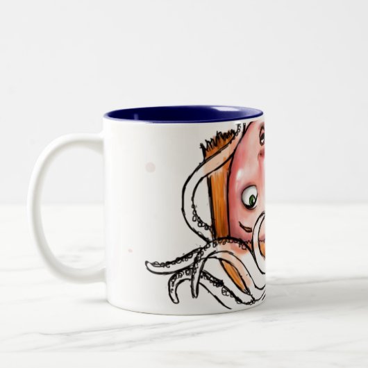 Marissa Maandag Design II Tweekleurige Koffiemok (Links)