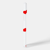 Marissa & Robert - Cute Hearts met Names - Case-Mate iPhone Case (Achterkant / Rechts)