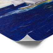 marissa's poster met zeilboot (Hoek)