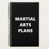 Marital Arts Planner Sport Martial Arts Planes (Voorkant)