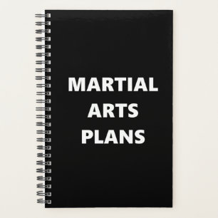 Marital Arts Planner Sport Martial Arts Planes