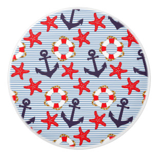 Maritiem anker keramische knop