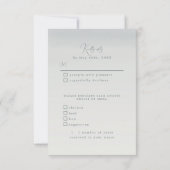 Maritiem anker RSVP maaltijd keuzes (Achterkant)