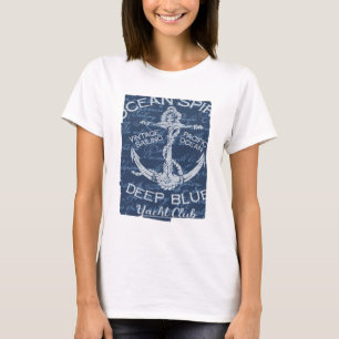 Maritiem anker - Yacht Club Nautisch Paradijs T-shirt