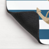 Maritiem en Nautisch met Anchor - Mousepad Muismat (Hoek)