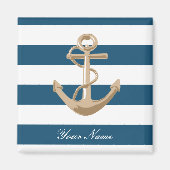 Maritiem en Nautisch met Anker - Magneet (Voorkant)