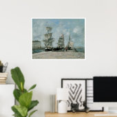 Maritiem fijn Poster of afdrukken (Thuiskantoor)