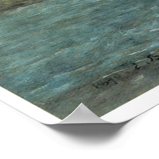 Maritiem fijn Poster of afdrukken (Hoek)