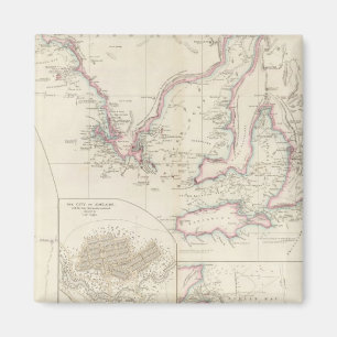 Maritiem gedeelte van Zuid-Australië Magneet