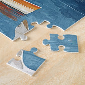 Maritiem gehucht legpuzzel (Zijkant)