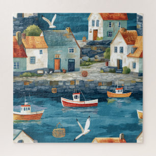 Maritiem gehucht legpuzzel