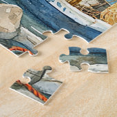 Maritiem gehucht legpuzzel (Zijkant)