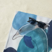 Maritiem gethematiseerd Vis Zeedieren Strandlaken (In situ)