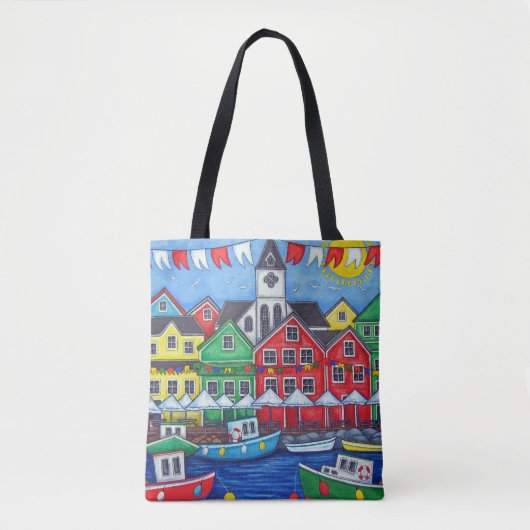 Maritiem Hometown Festival Bag van Lisa Lorenz Tote Bag (Voorkant)