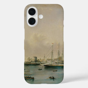 maritiem jacht Squadron bij Newport Harbour iPhone 16 Hoesje