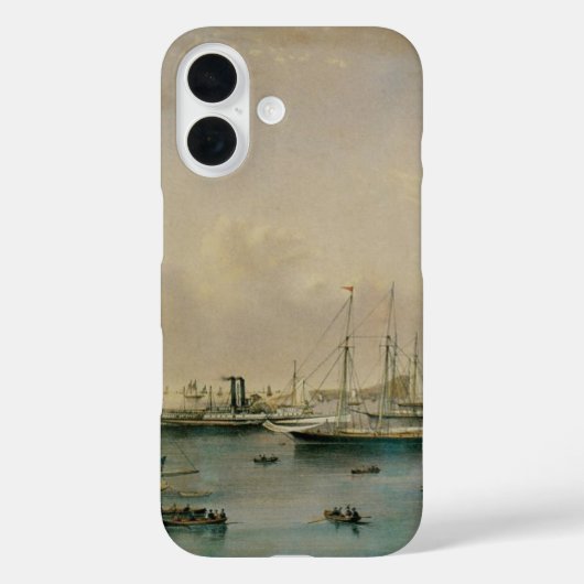 maritiem jacht Squadron bij Newport Harbour Case-Mate iPhone Case (Achterkant)