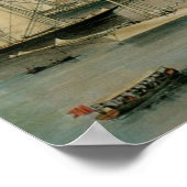 maritiem jacht Squadron bij Newport Harbour Poster (Hoek)