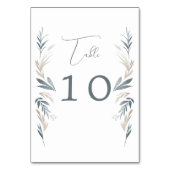 Maritiem loof bruiloft kaart (Achterkant)