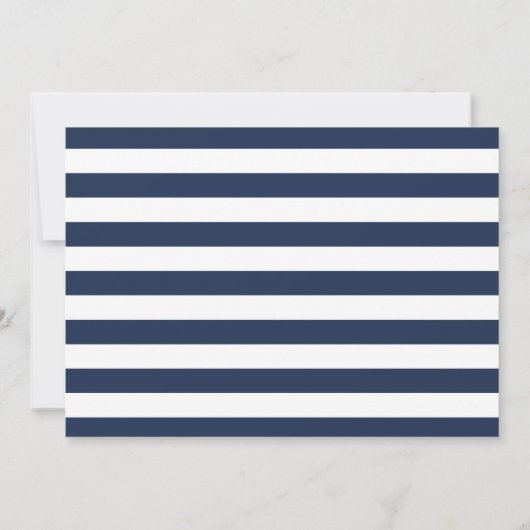Maritiem | Nautical Flags Wedding Save The Date (Achterkant)
