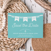 Maritiem | Nautical Flags Wedding Save The Date