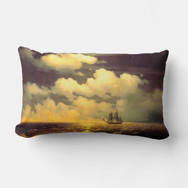 Maritiem nautisch zeegezicht decor Ivan Aivazovsky Kussen (Voorkant)