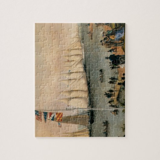  Maritiem, New York Yacht Club Regatta Legpuzzel (Verticaal)