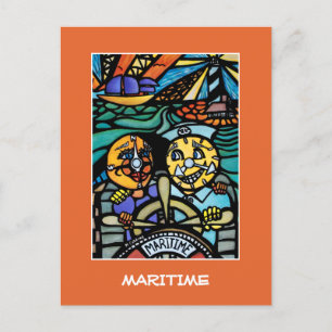 Maritiem op het Sinaasappel - Tijdstukken Briefkaart