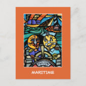 Maritiem op het Sinaasappel - Tijdstukken Briefkaart (Voorkant)