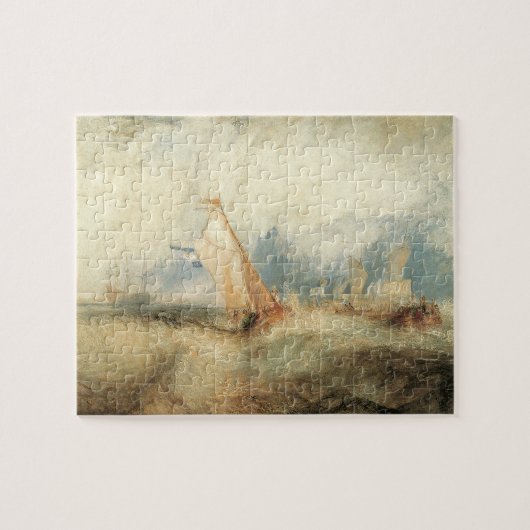 maritiem schip Seascape door Joseph Turner Legpuzzel (Horizontaal)