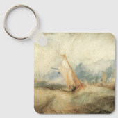  maritiem schip Seascape door Joseph Turner Sleutelhanger (Voorkant)