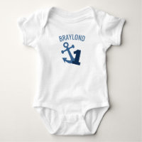 Maritiem Shirt voor Eerste Verjaardag