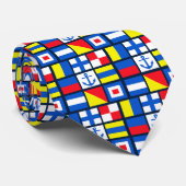 Maritiem stropdas/Nautisch Stropdas (Opgerold)