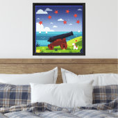 Maritiem tafereel canvas afdruk (Insitu (Slaapkamer))