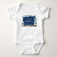 Maritiem Thema Baby Shower Baby Bodysuit
