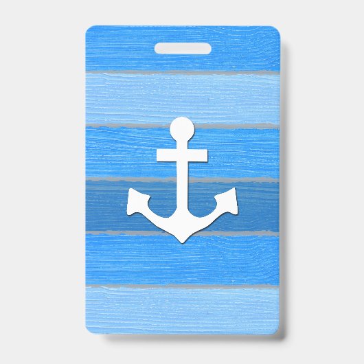 Maritiem thema ontwerp badge (Voorzijde)
