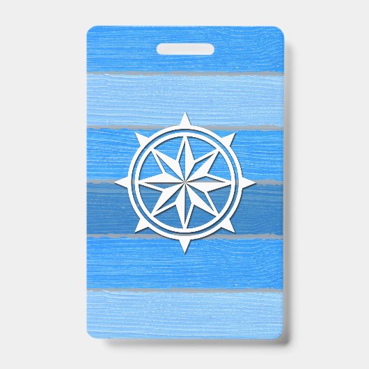 Maritiem thema ontwerp badge (Voorzijde)
