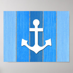 Maritiem thema ontwerp poster