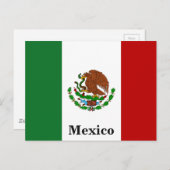  maritiem toerisme voor de Mexicaanse vlag Briefkaart (Voorkant / Achterkant)