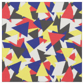 Maritiem vlaggenpatroon stof (Close Up)