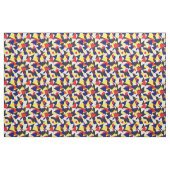 Maritiem vlaggenpatroon stof (Fat Quarter)