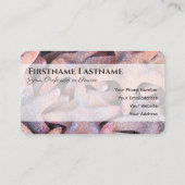 Maritiem zee ster zeesterren reisagent experts visitekaartje (Achterkant)