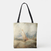 Maritiem zeegezicht van de hand van Joseph Turner Tote Bag (Achterkant)
