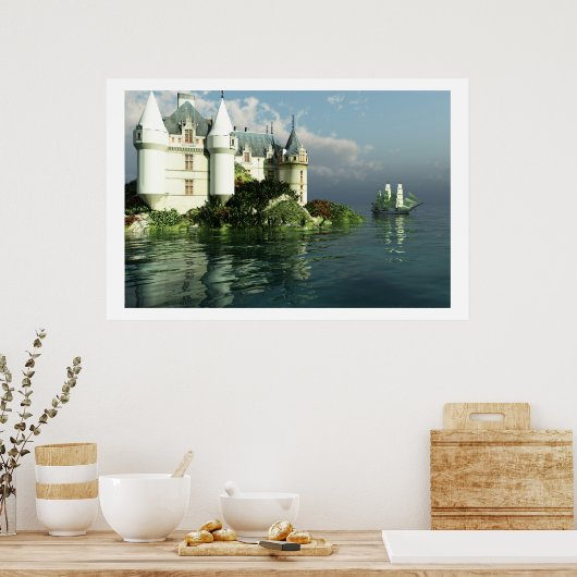 MARITIEME AFDRUKKING POSTER (Keuken)