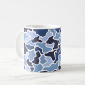 Maritieme Camo Koffiemok (Voorkant links)