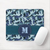 Maritieme camouflage muismat (Met muis)