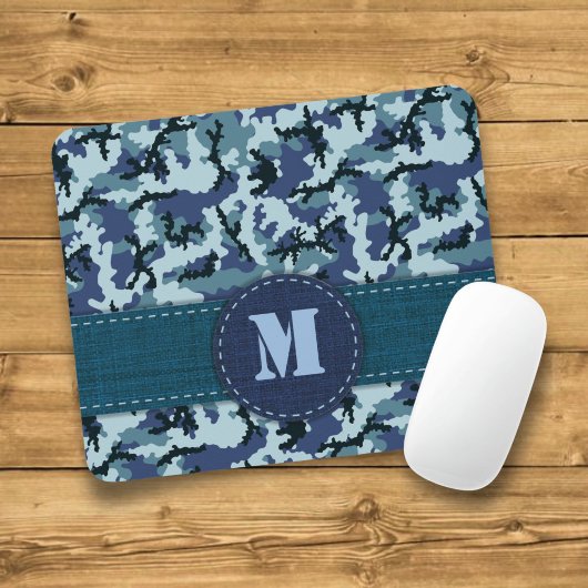 Maritieme camouflage muismat