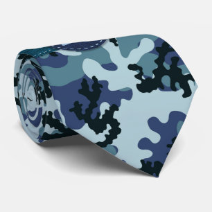 Maritieme camouflage stropdas