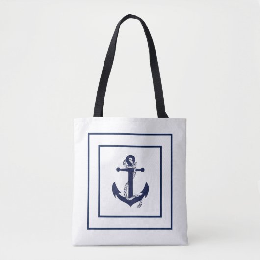 Maritieme Canvas tas (Voorkant)
